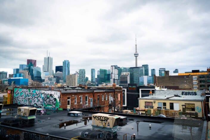 Kensington Market Garage Rooftop