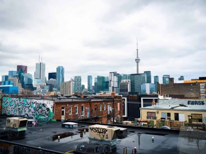 Kensington Market Garage Rooftop